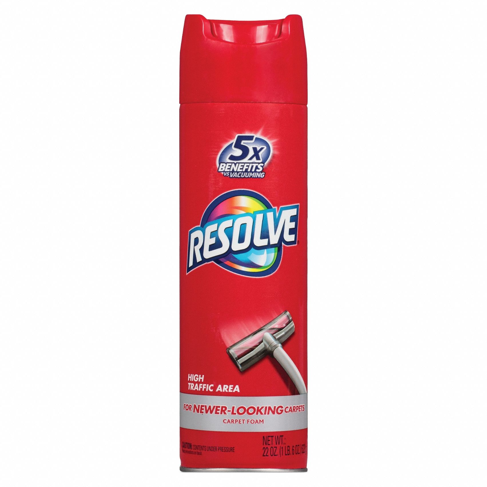 RESOLVE, Aerosol Spray Can, Unscented, Foam Carpet Cleaner 42PA48