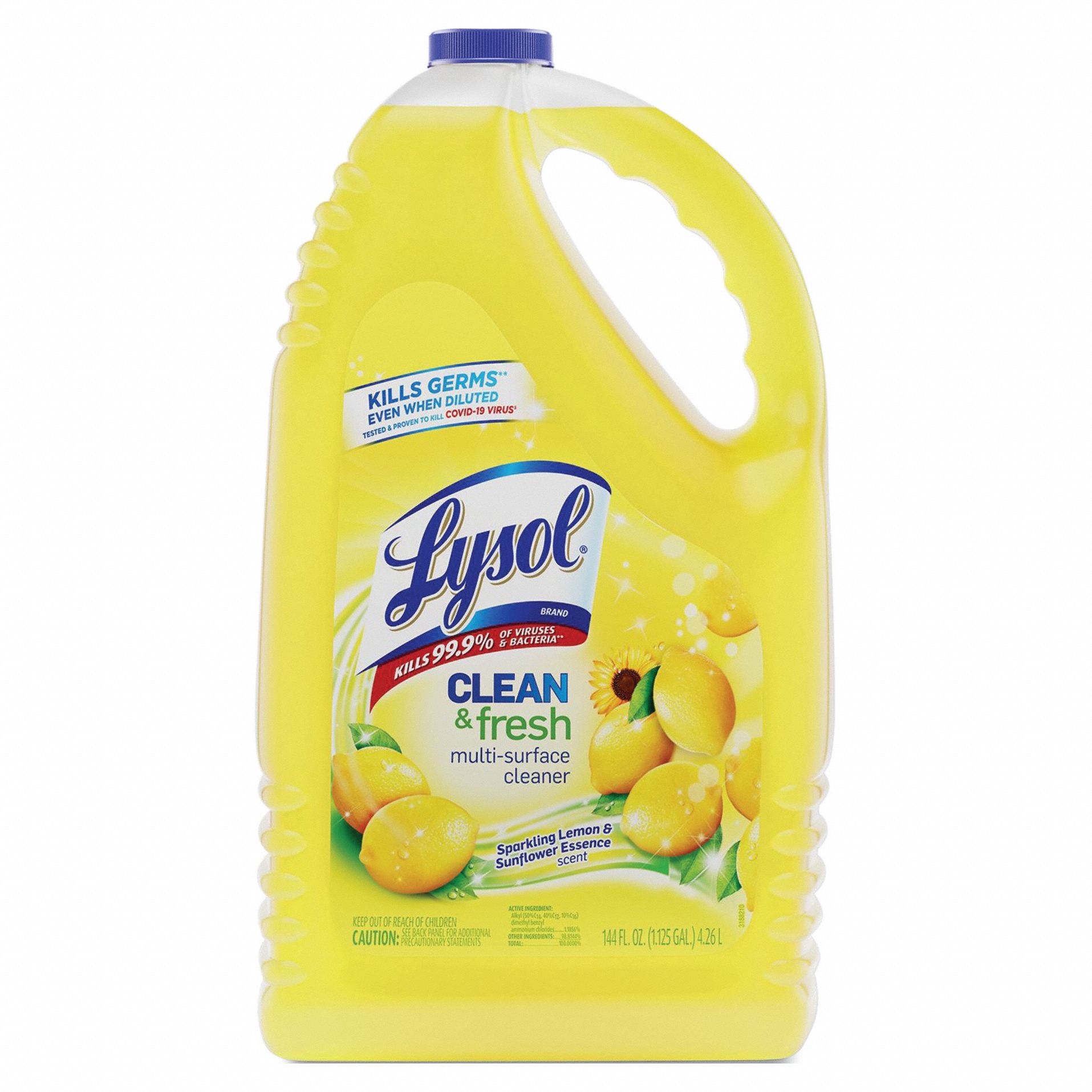 Liq. Disinfect. Cleaner 144oz.Bottle PK4