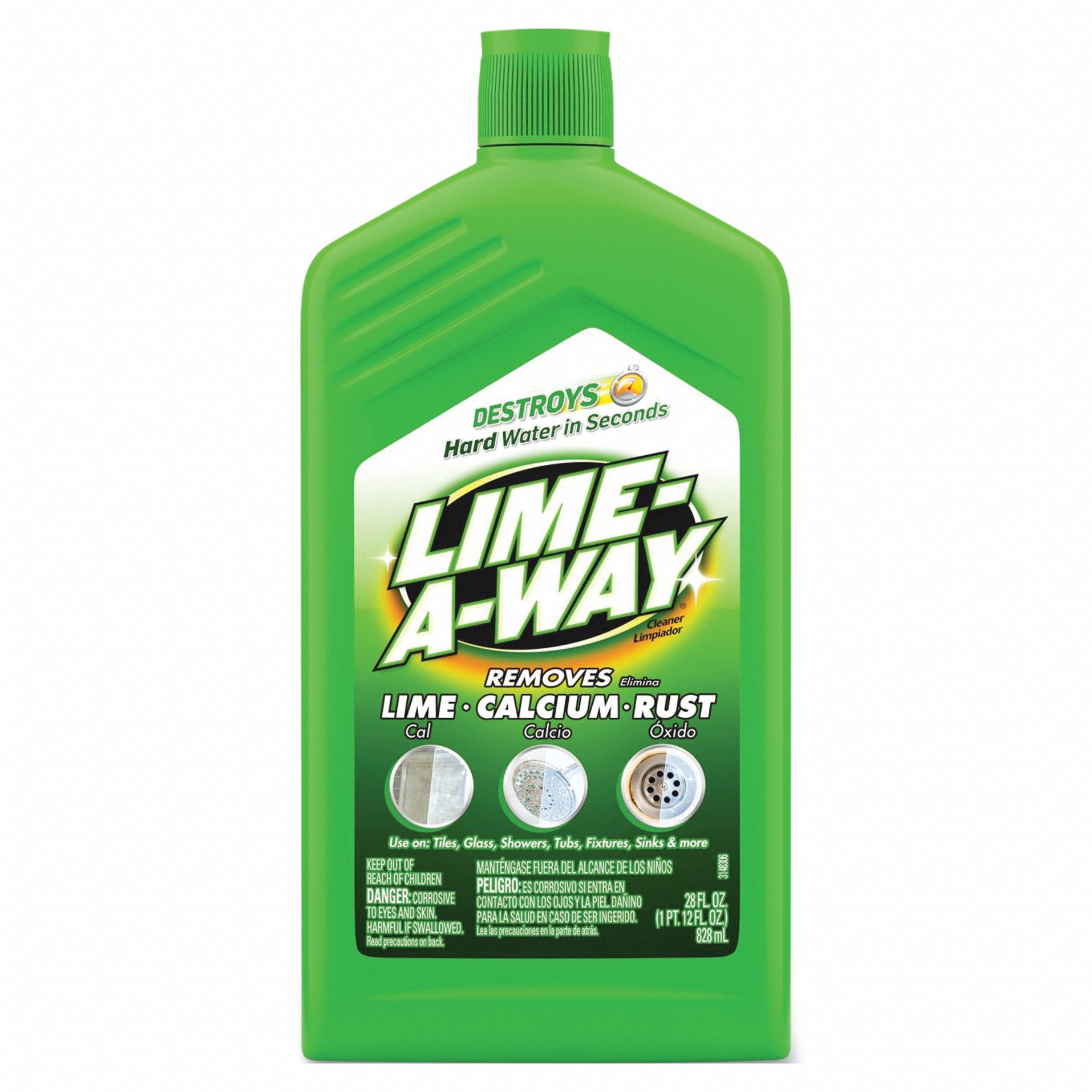 LIMEAWAY, 28 oz Container Size, Liquid, Rust Remover 42PA3451700