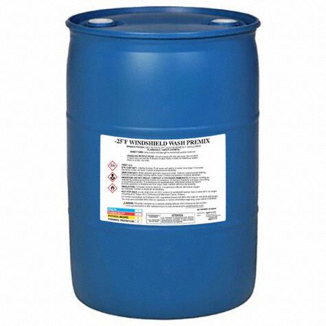 Windshield Washer Fluid Orange 55 gal