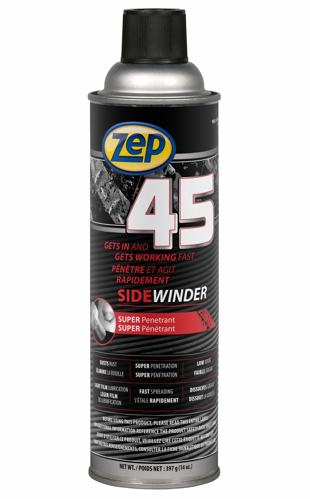 SIDEWINDER SERIES LUBRICANT, 397 G AEROSOL CAN, WEIGHS 397 G