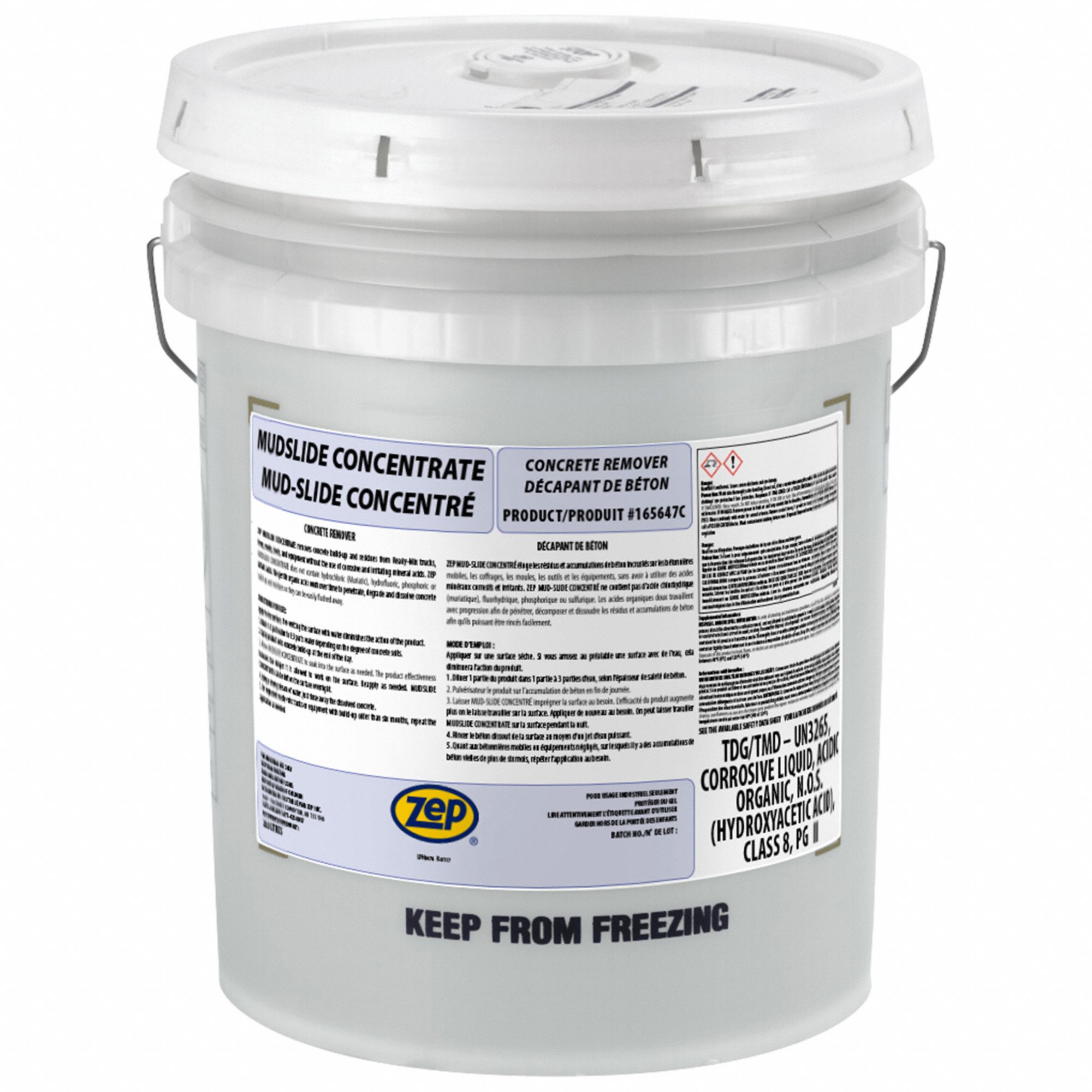 CONCRETE REMOVER,PAIL,5 GAL