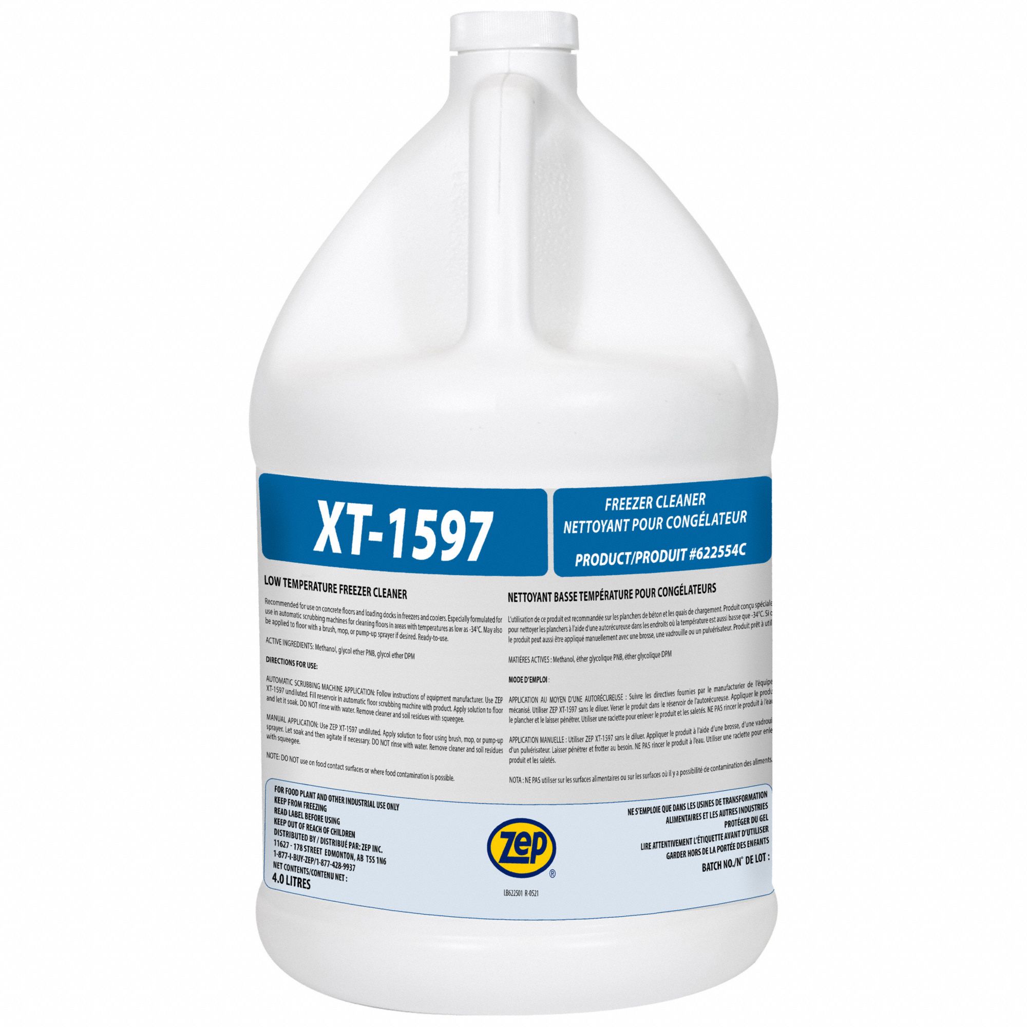 FLOOR CLEANER,JUG,1 GAL,ALKALINE,CLEAR