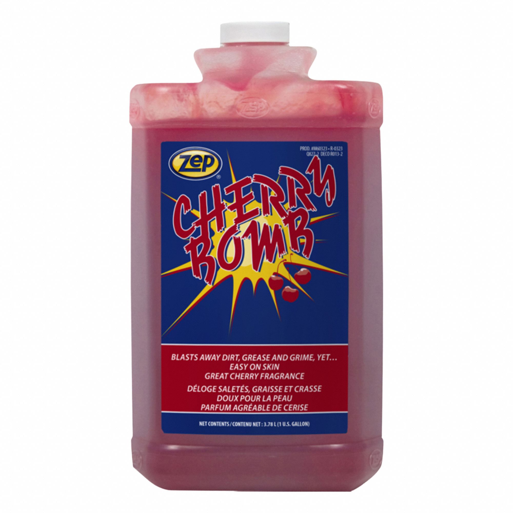 ZEP CHERRY BOMB SERIES HAND CLEANER, RED, 1 GAL JUG, CHERRY