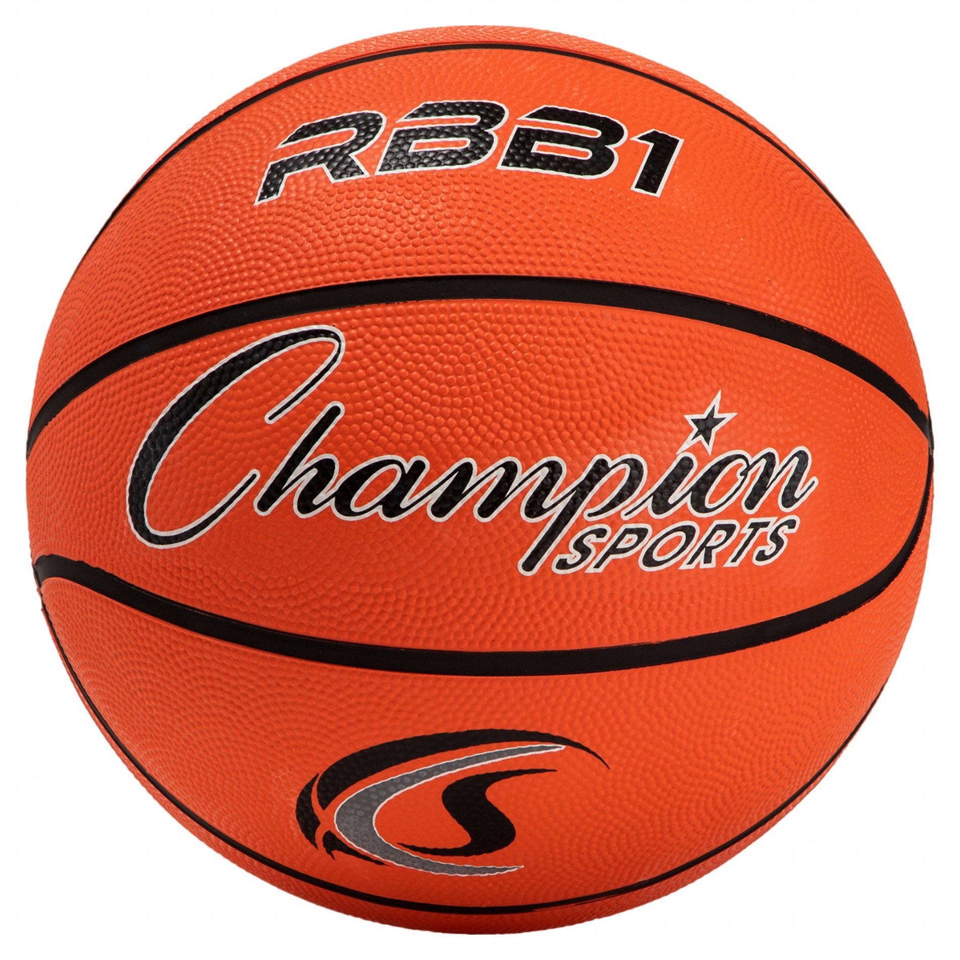 Basketball: 30 in Circumference, Official Size and Wt, Rubber, Orange, Basketball