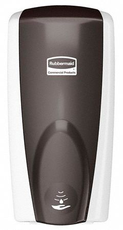 SOAP DISPENSER,1,100 ML,BLACK/WHITE