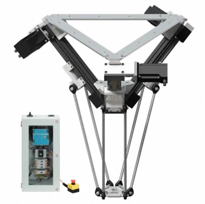 Multiaxis Robot: 3 Degrees of Freedom, 30 Picks/min, 660 mm Working Dia, 5 kg Max Payload