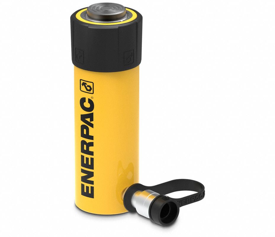 ENERPAC Cilindro Hidráulico , Acción Sencilla , Longitud del ...