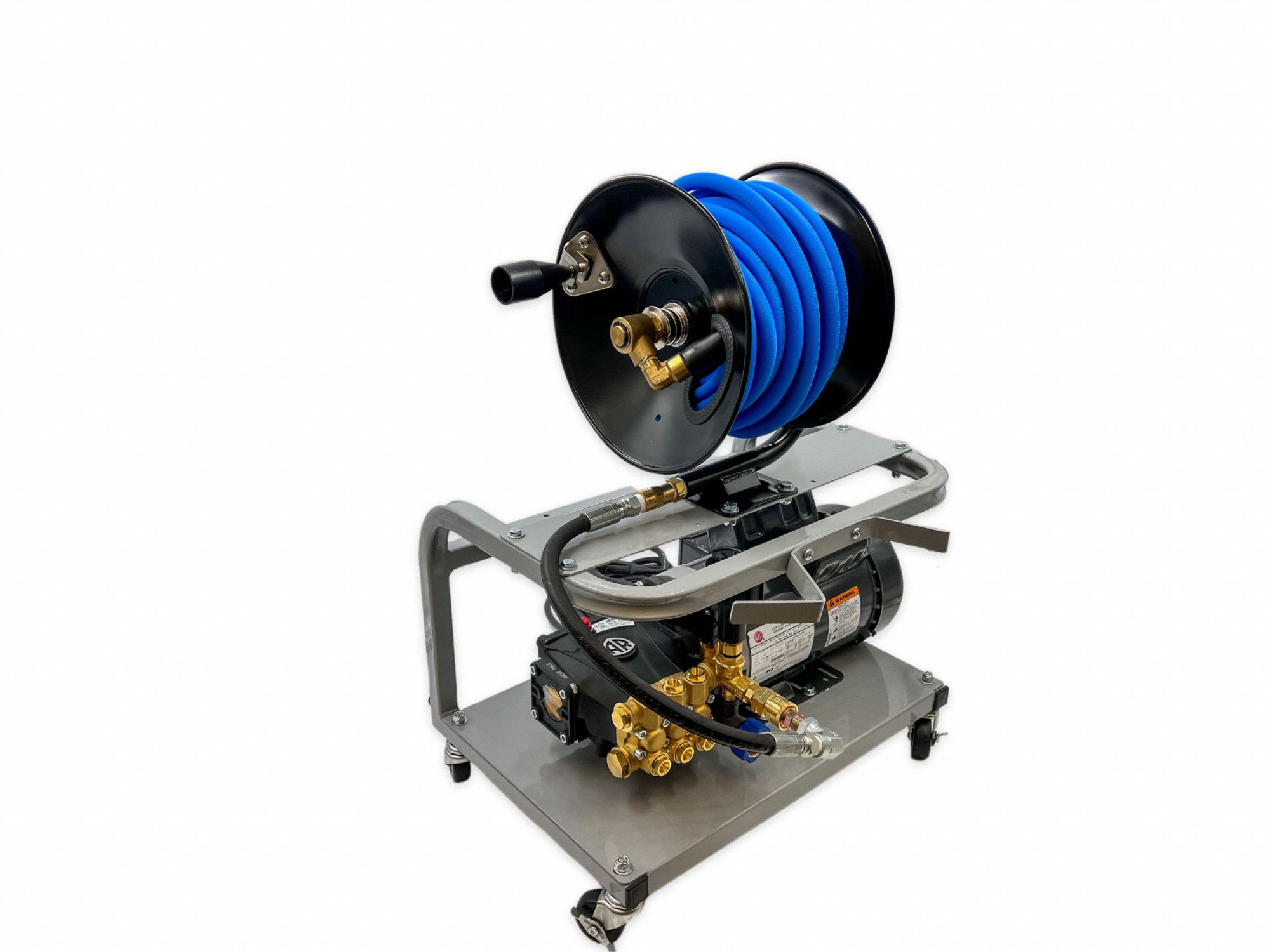 Electric Pressure Washer: Cart, 120 V – Single-Phase, 1, 700 psi, 3 gpm, 2 hp