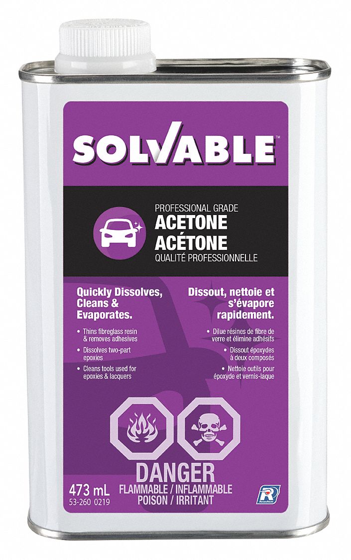 ACETONE, THINNER/SOLVENT, 473 ML