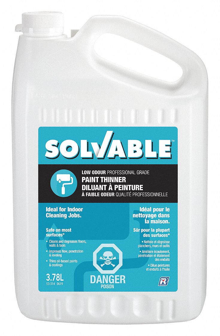 RECOCHEM LOW ODOUR PAINT THINNER, 3.78 LITRES, HYDROTREATED KEROSENE