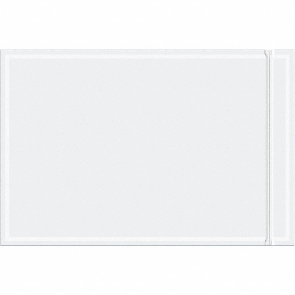 Packing List Envelopes: 9 in Outside Ht, 6 in Outside Lg, Clear, 1, 000 PK