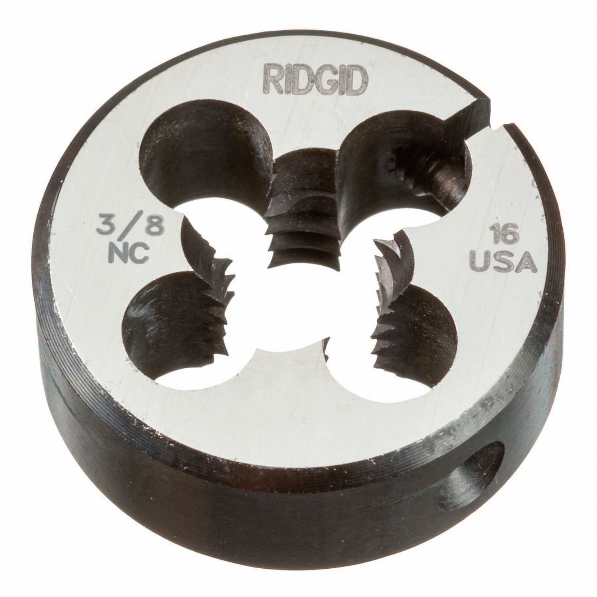BUTTON DIES, ⅜" UNC, ALLOY STEEL, RIGHT-HAND, 16 TPI, FOR 00-RB RATCHET BOLT THREADERS