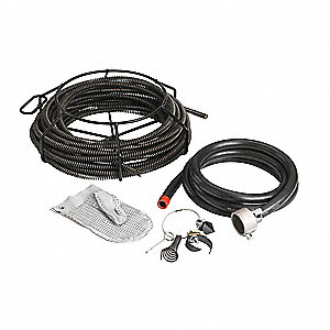A-40 CABLE KIT FOR K-50 SECTIONAL MACHINE, W C-9 CABLE 10 FT L/5/8 IN DIA, CLEANING TOOLS