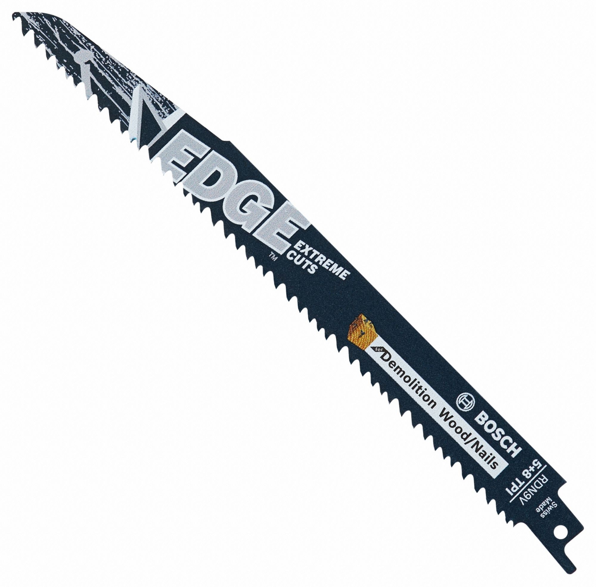 Reciprocating Saw Blade, Blade 9" L