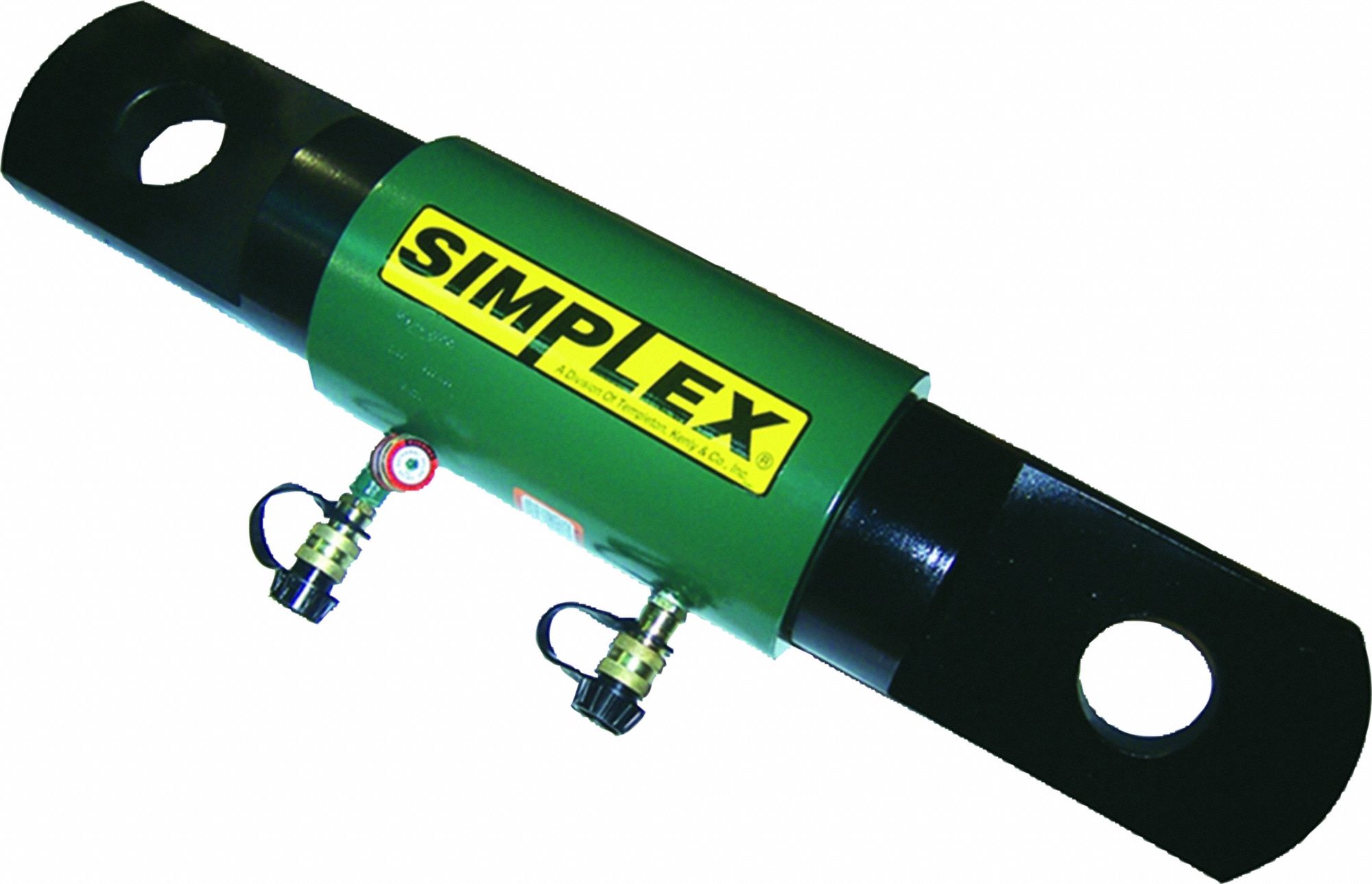 Pull Hydraulic Ram: 50 ton Nominal Capacity, 6 in Nominal Stroke Lg, 25.2 in Retracted Ht