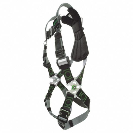 HONEYWELL MILLER, Vest Harness, Quick-Connect / Quick-Connect, Full ...