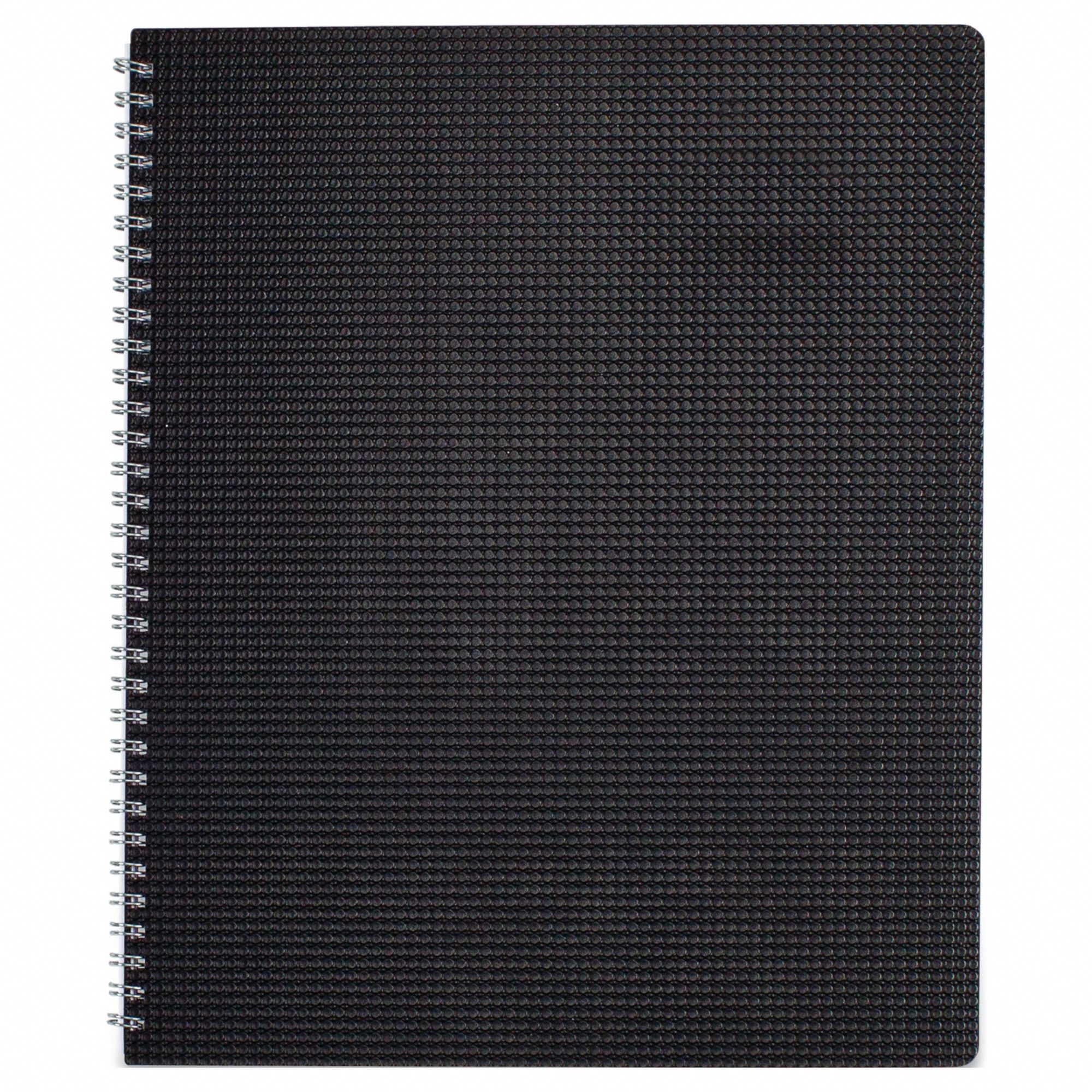 Planner: 12-Month (Jan-Dec) Format, 11 in Sheet Ht, 8 1/2 in Sheet Wd, Black Cover