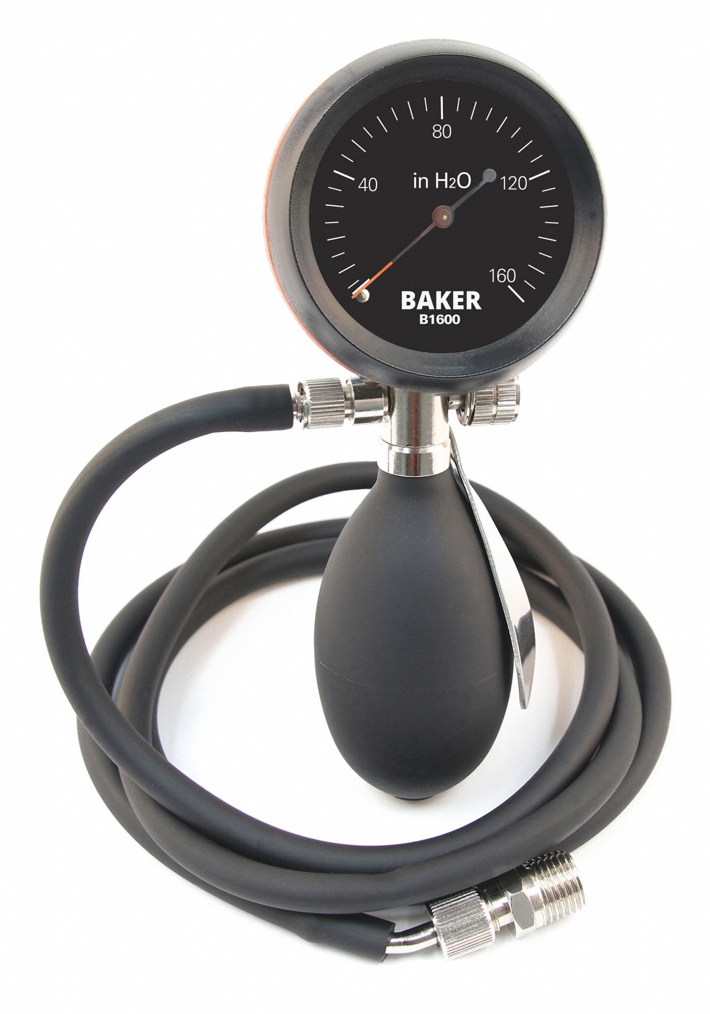 BAKER INSTRUMENTS PRESSURE CALIBRATOR: B1600, CARRYING CASE/FLEX
