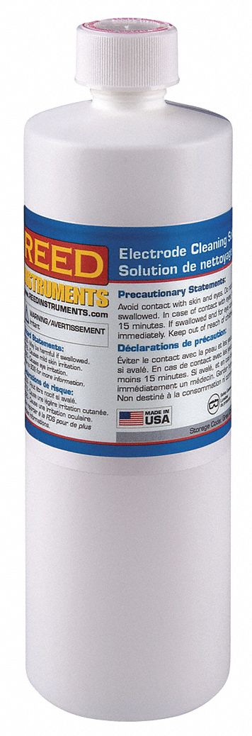 REED ELECTRODE CLEANING SOLUTION, FOR USE WITH WATER QUALITY, 24 MONTH ...