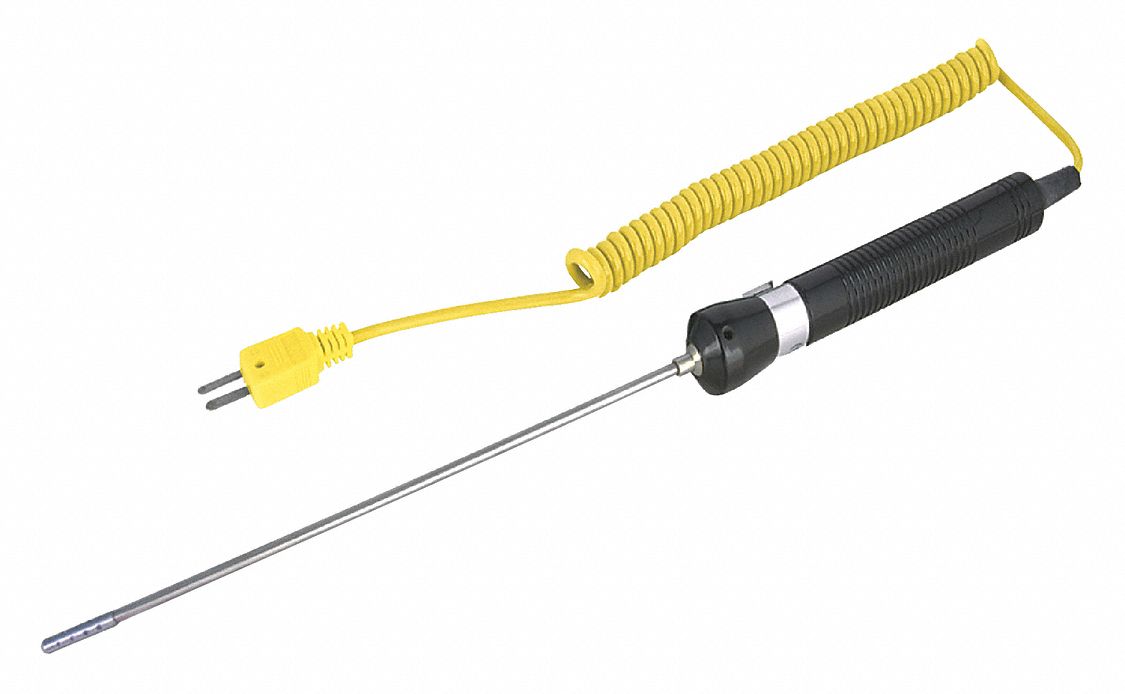 TEMPERATURE PROBE,6.1" L,5MM DIA.,K TYPE