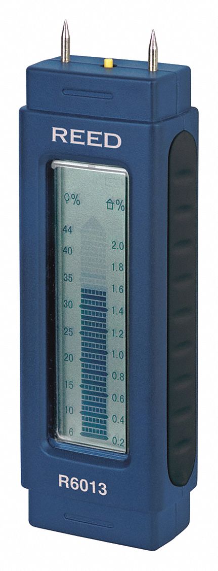 Reed pinless online moisture meter