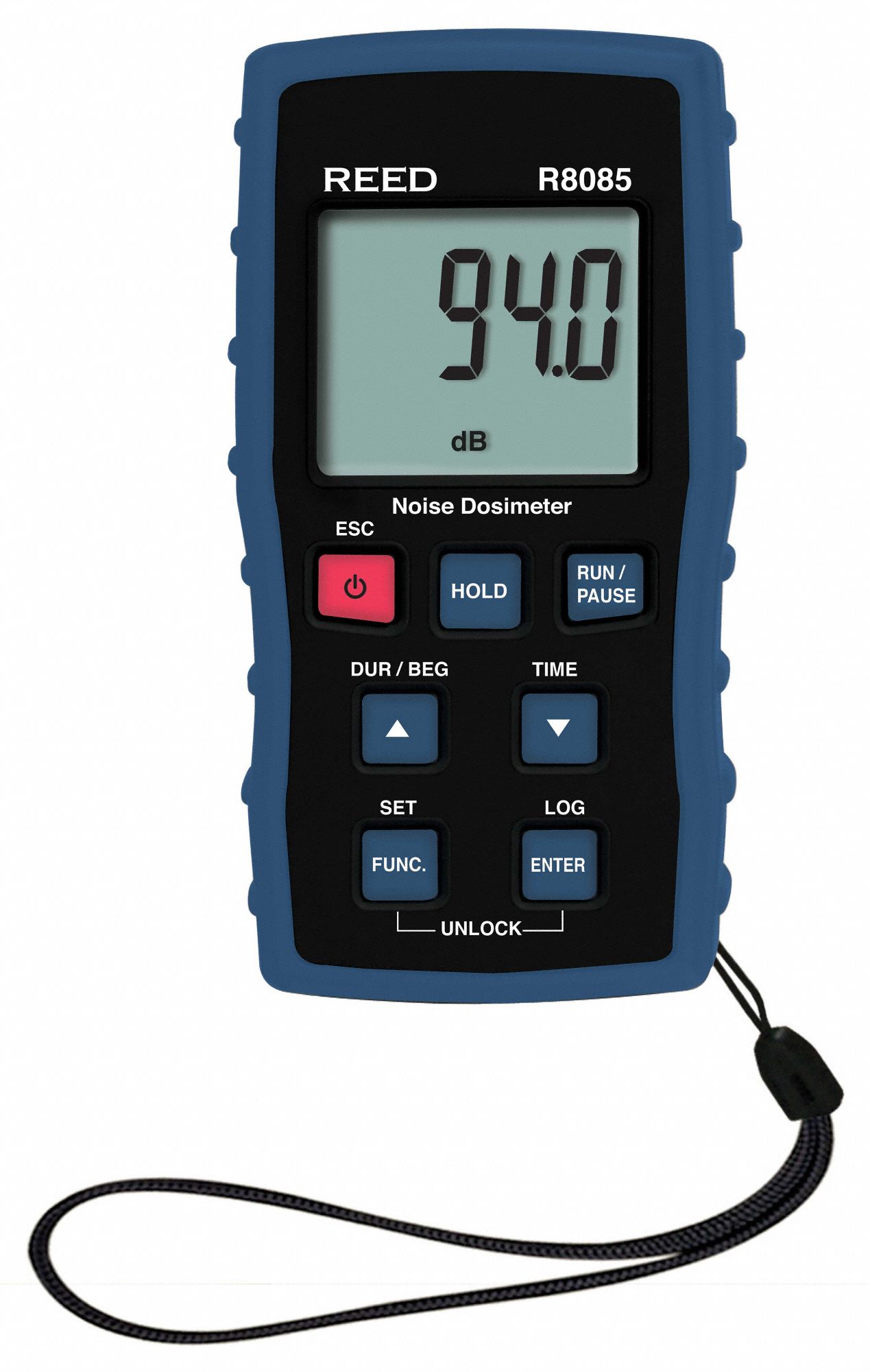 PERSONAL NOISE DOSIMETER, LCD, 30 TO 130 DB/RES 0.1 DB, 31.5HZ TO 8KHZ