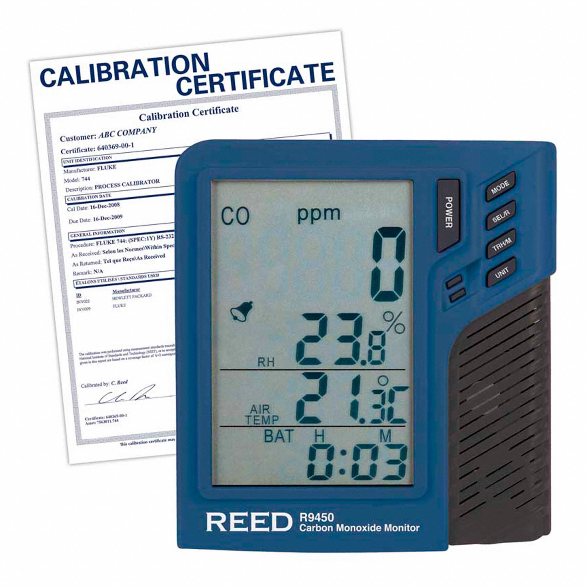 CARBON MONOXIDE METER,ELECTROCHEMICAL