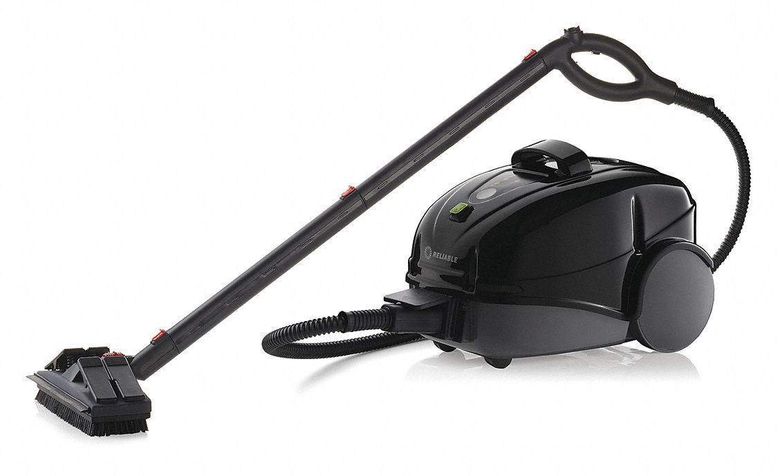 STEAM CLEANER, 87 PSI, 120 V, 1750 W, 14.5 AH, WATER TANK, UNLIMITED OPERATING TIME, 5 L