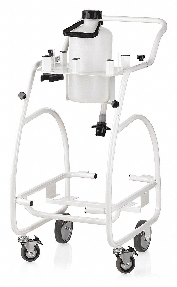 TROLLEY, STEAM CLEANER, PROFESSIONAL, MOVEABLE, USE W/ BRIO PRO 1000CC, DIRECT CONNECT, 1.3 GAL