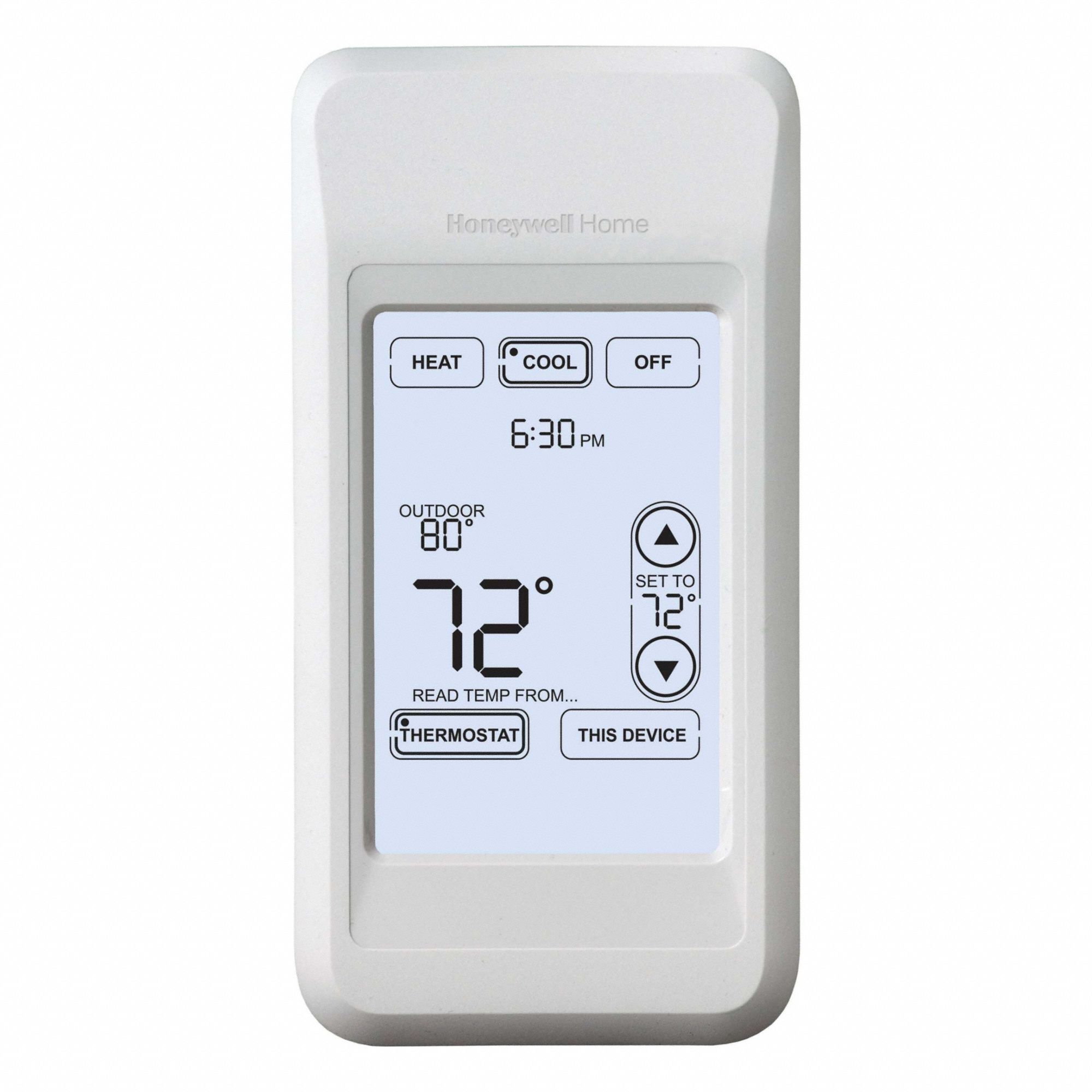 HONEYWELL HOME Personal Comfort Station: Temp, Indoor, Portable, Battery, 32° to 120°F (MPN REM5000R1001). Key specifications — Application: Temperature; Compatible Brand and Series: Redlink(TM)-Enabled Thermostats and Accessories; Electrical Connection Type: Battery; Indoor/Outdoor: Indoor; Mounting Type: Portable; Temperature Range: 32° to 120°F; Brand: HONEYWELL HOME.