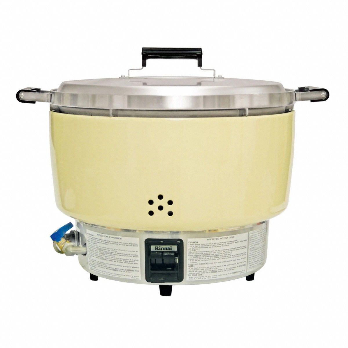 Rice Cooker: 55 C Capacity, 23 in Overall Ht, 17 3/4 in Overall Dp, RER55ASL