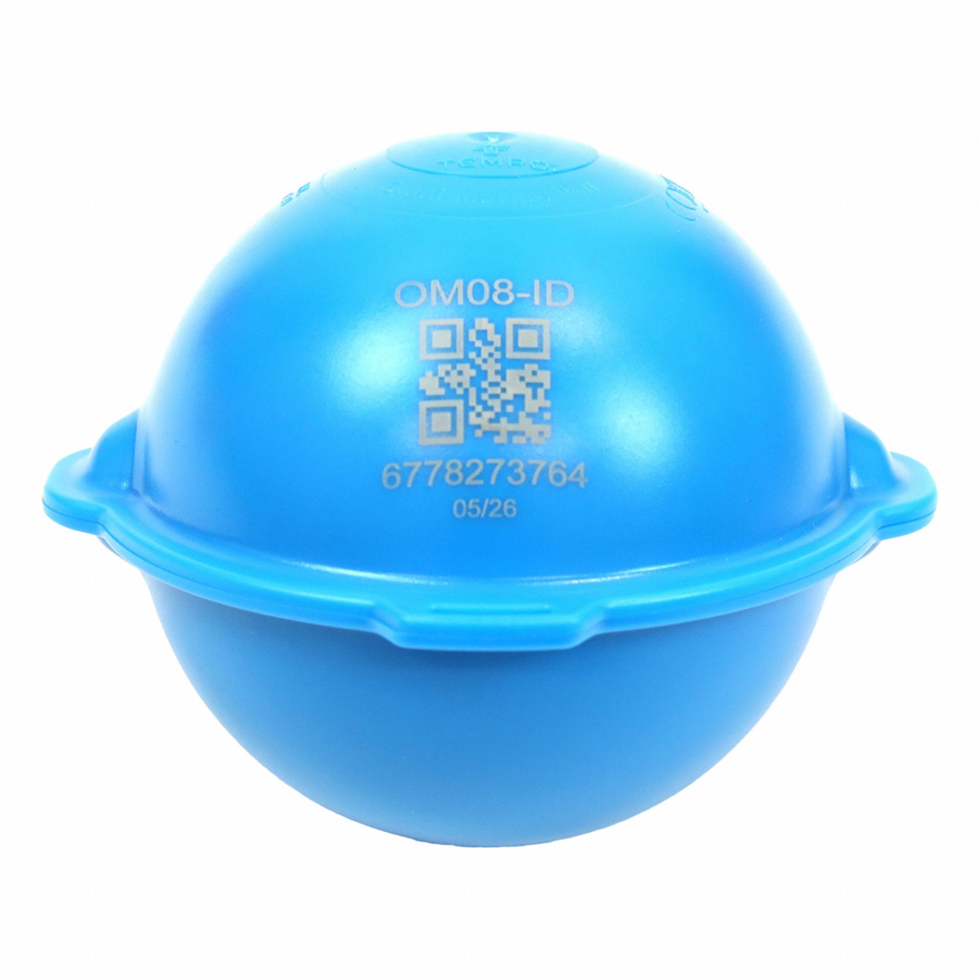 Utility marker: 145.7 kHz Freq Transmitted, Ball, Blue