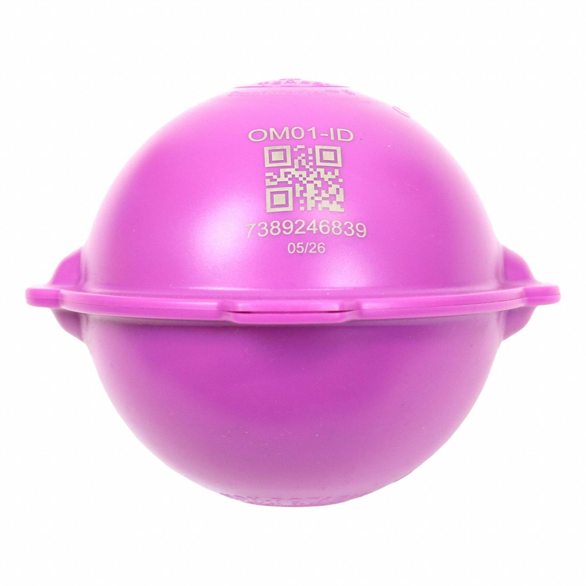 Utility marker: 66.4 kHz Freq Transmitted, Ball, Purple
