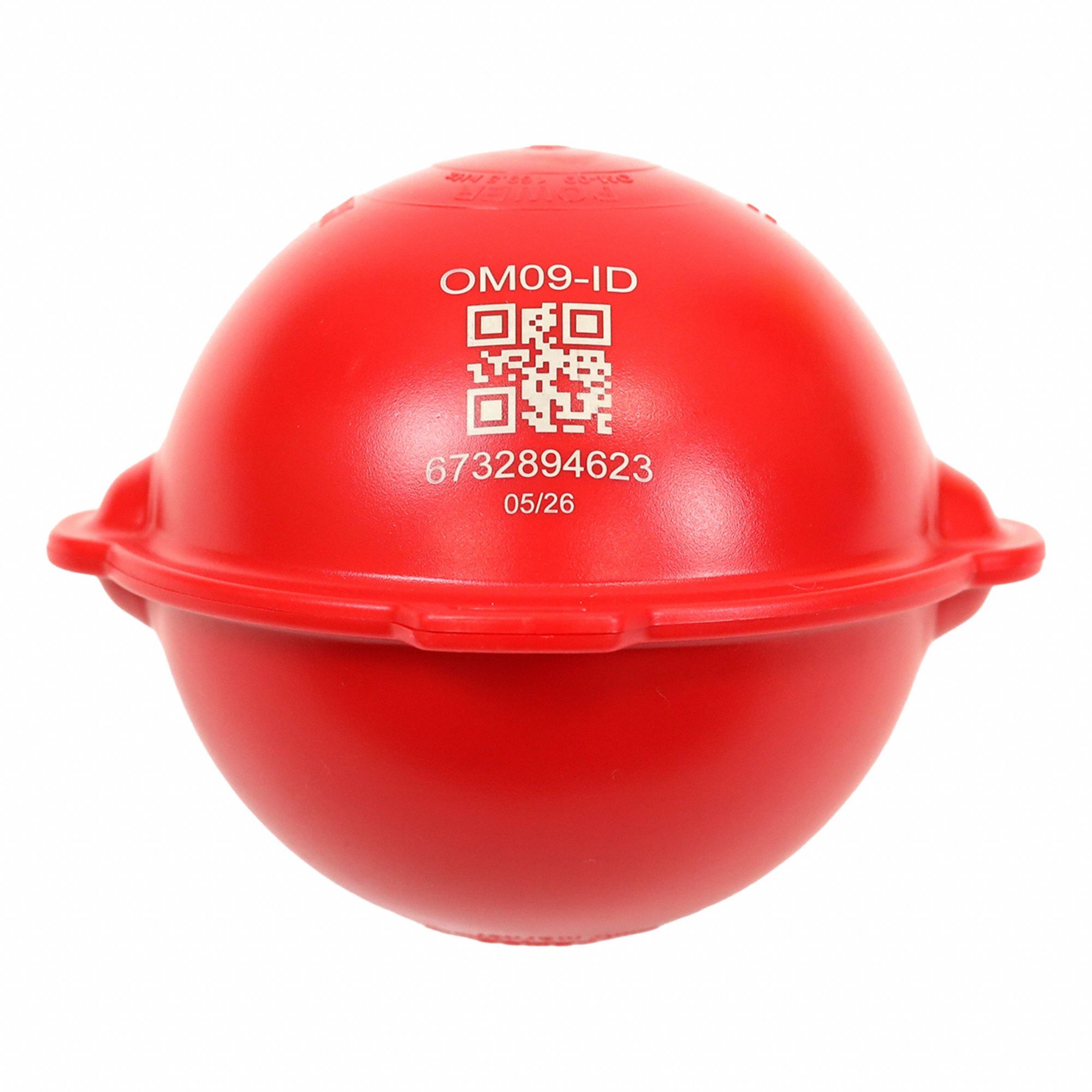 Utility marker: 169.8 kHz Freq Transmitted, Ball, Red
