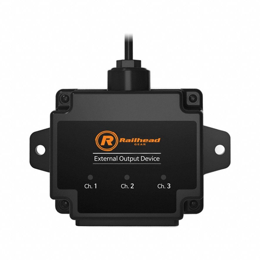 External Output Device: RH-EOD, 5 1/8 in Overall Lg, 3 3/4 in Overall Wd