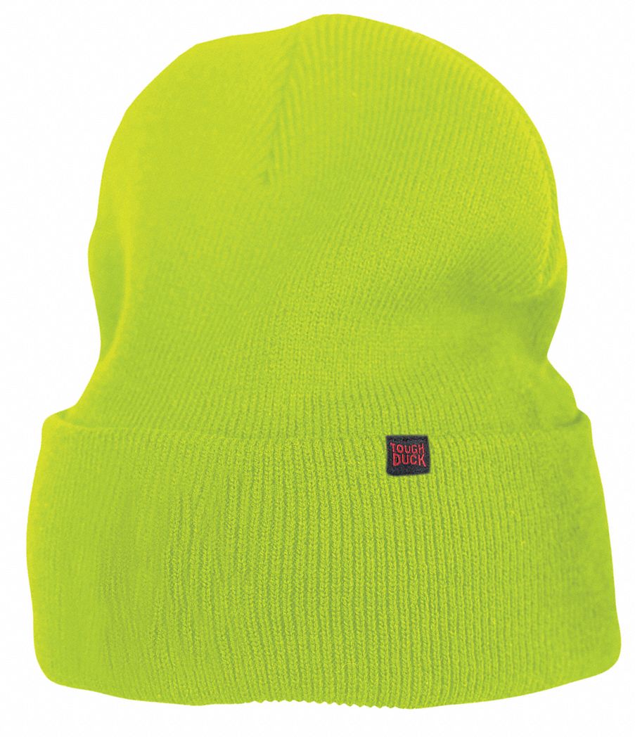 TUQUE EN TRICOT FX40 I35816,DOUBLÉE,VERTE,TAILLE UNIVERSELLE,100% ACRYLIQUE