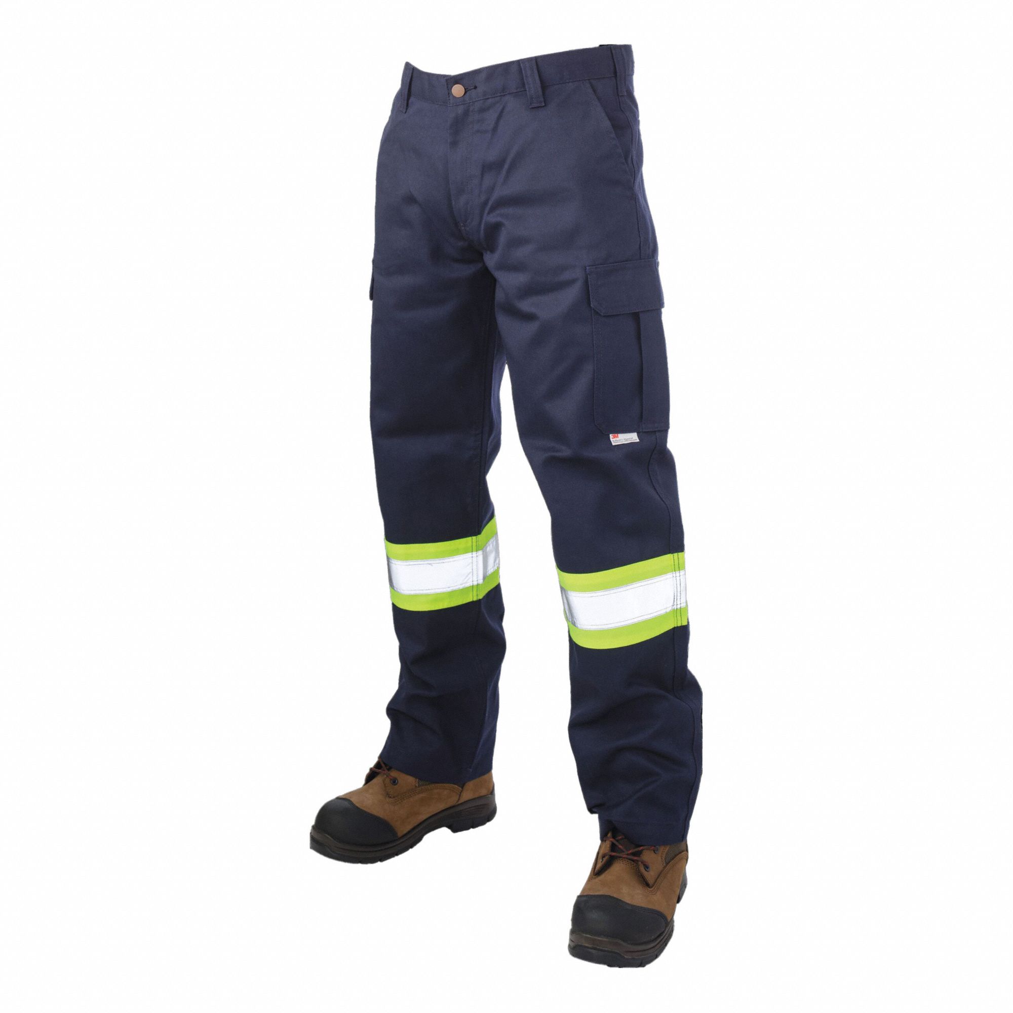 PANT HAUTE VISIBILITE, BLEU, TAILLE 40