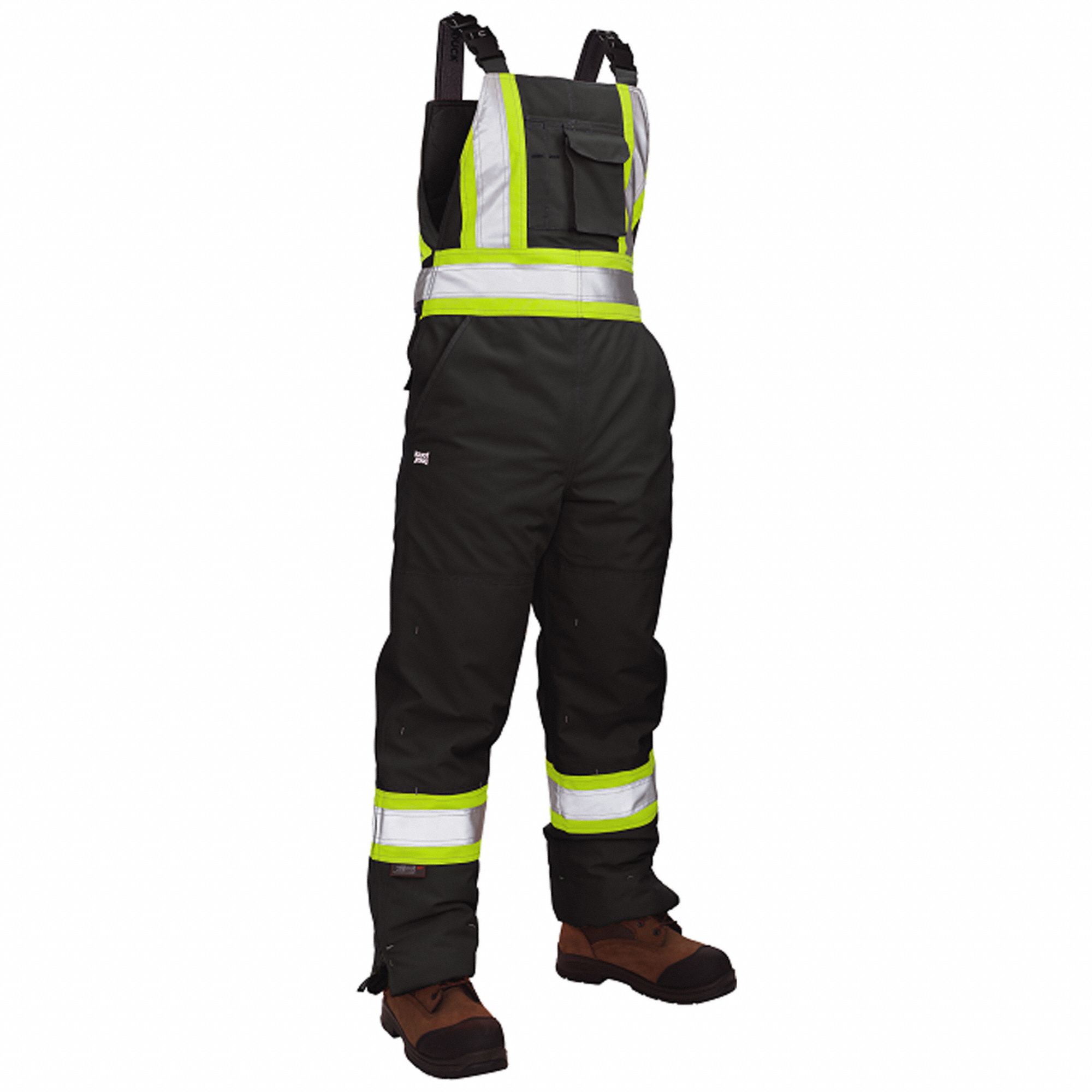 BIB OVERALLS,BLACK,POLYESTER,SZ XS