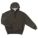 HAUT À CAPUCHE FIXE,HOMME,GRIS,M,POLYESTER/COTON,TISSU 11OZ