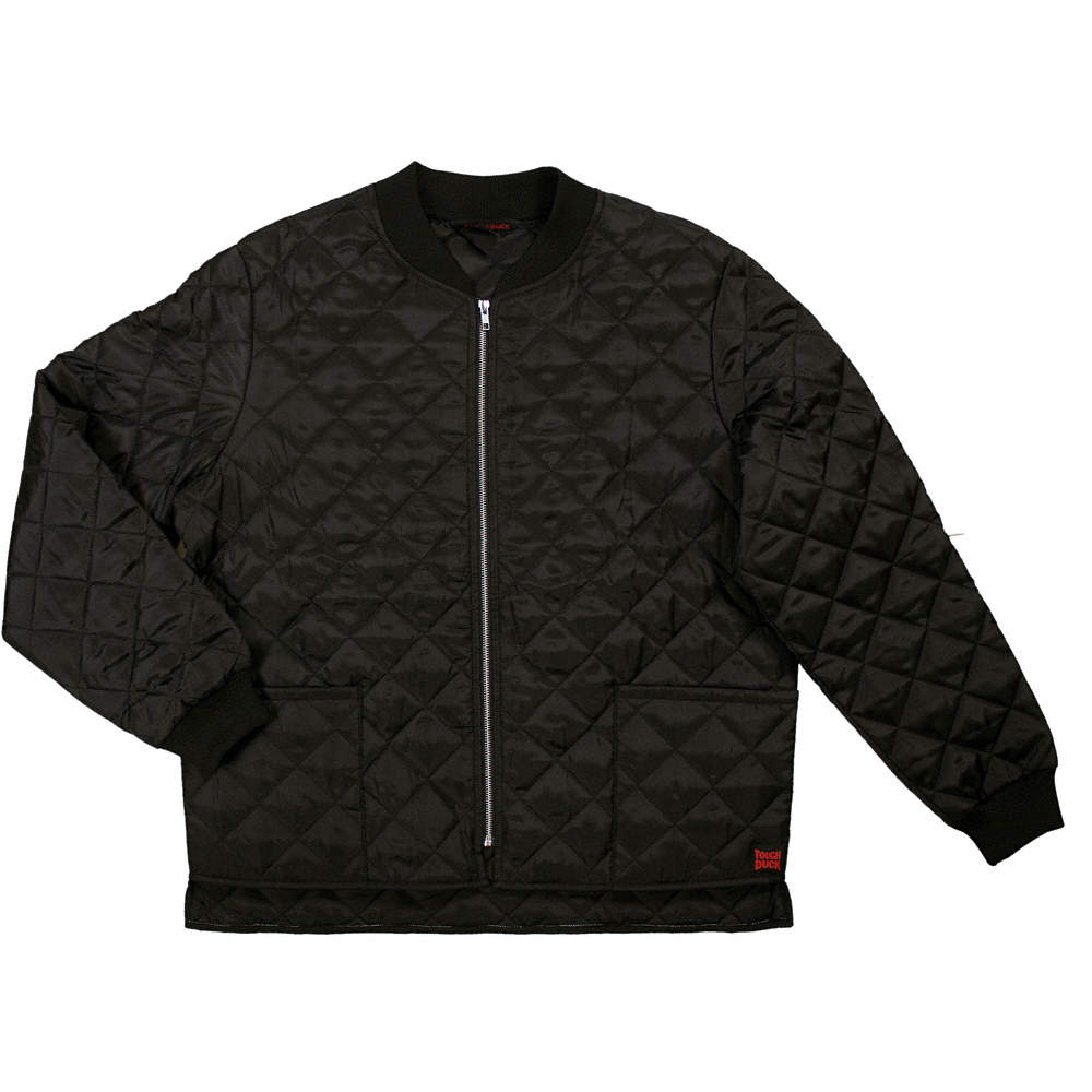 TOUGH DUCK MEN'S WJ253 FREEZER JACKET, BLACK, XL TALL TOUGH DUCK MEN'S WJ253 FREEZER JACKET, BLACK, XL TALL