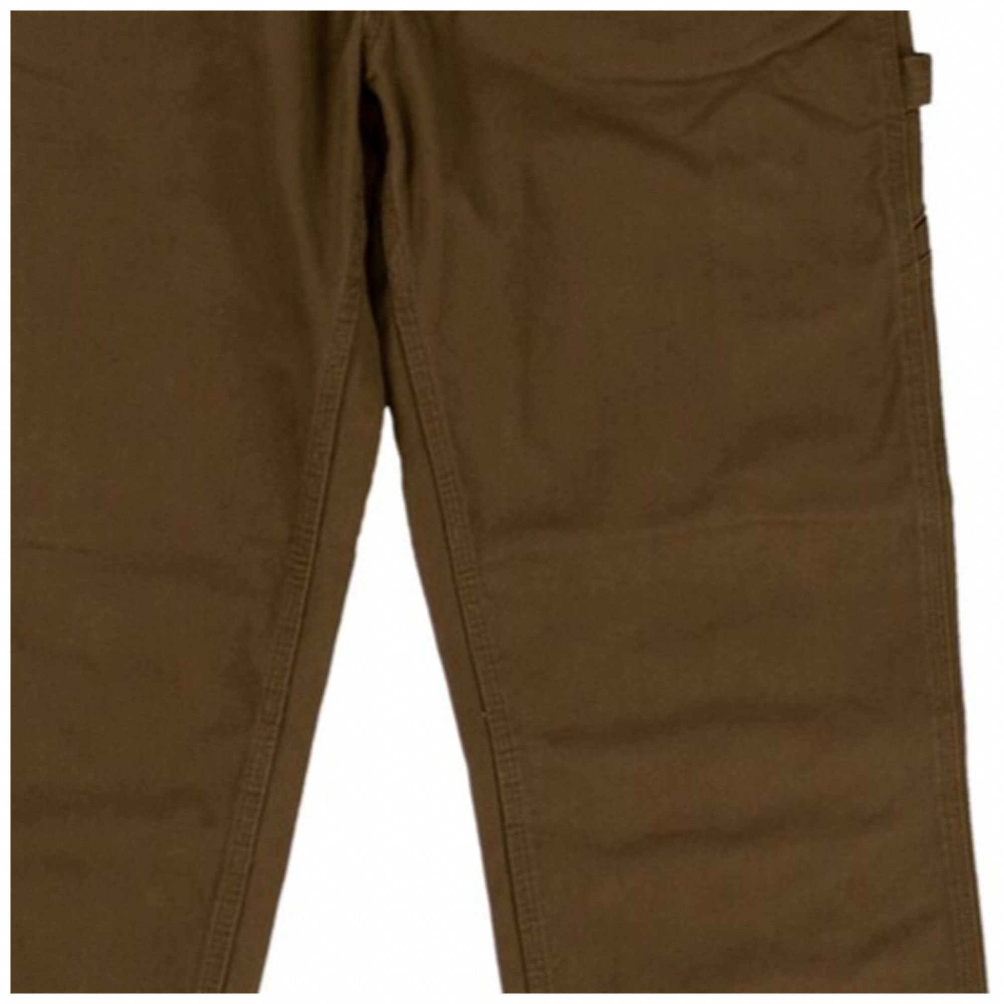 MEN'S WP02 WORK PANTS, BROWN, 34 X 34 IN, LOOSE FIT, 100% COTTON, 12 OZ FABRIC