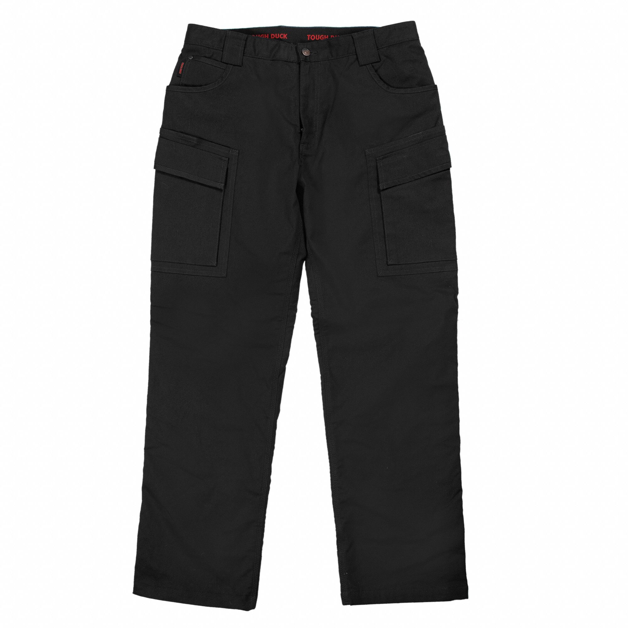 MEN'S WP060 WORK PANTS, BLACK, 38 X 32 IN, COTTON/SPANDEX, 32 IN, 9.4 OZ FABRIC