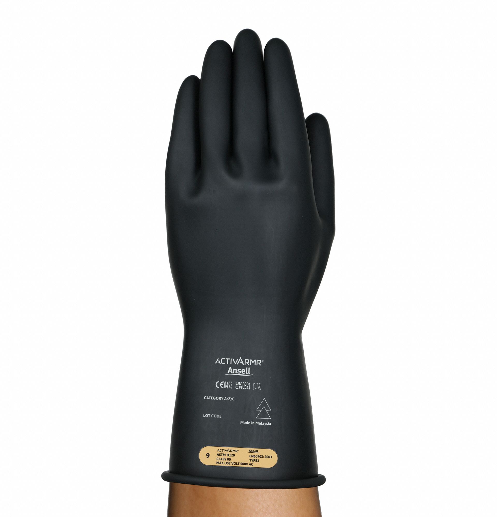 GANT ISOLANT ELECTRIQUE, CAOUTCHOUC, 11