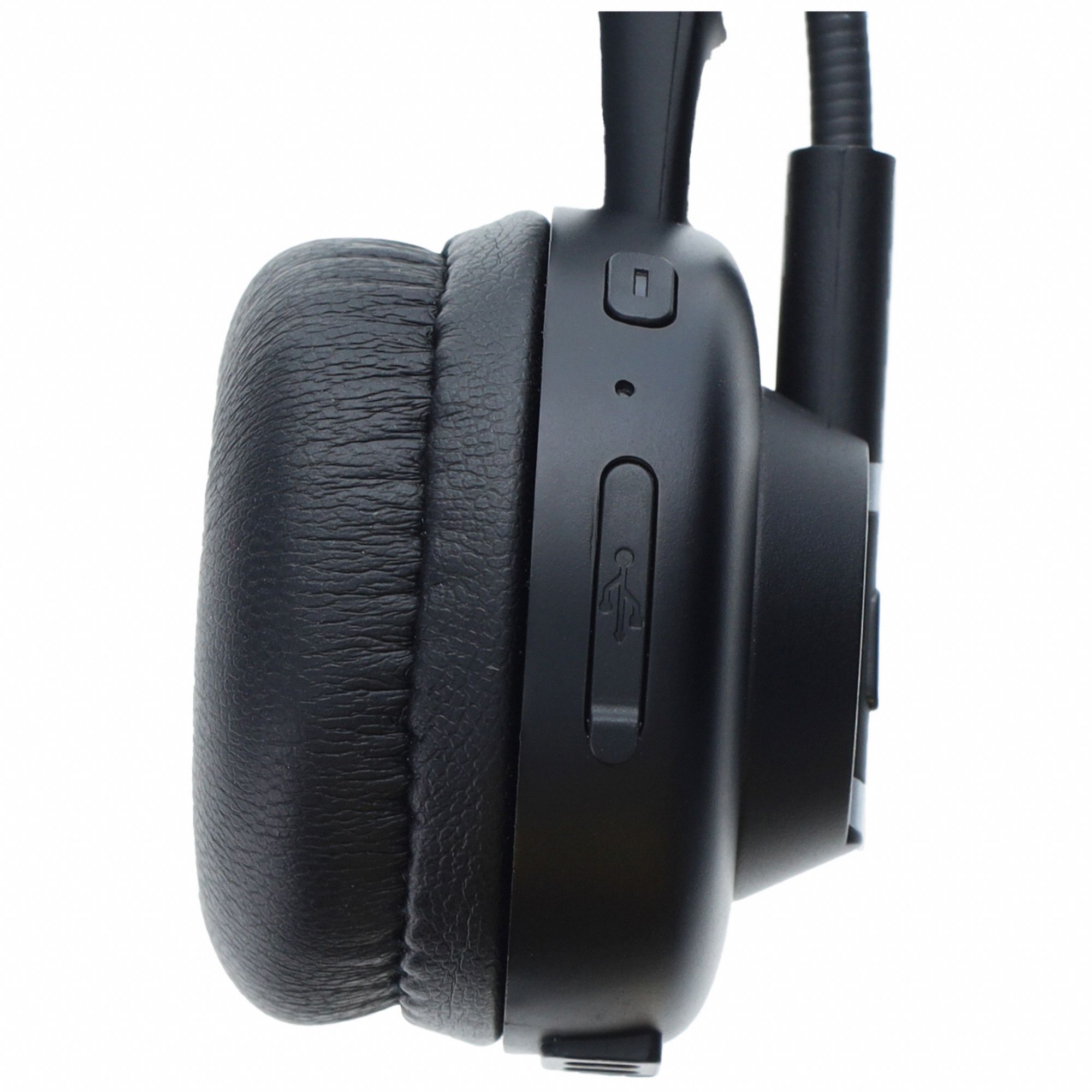 Noise-Canceling Mono Bluetooth Headset: 33 ft Range, 840 min Talk Time, 12,000 min Standby Time