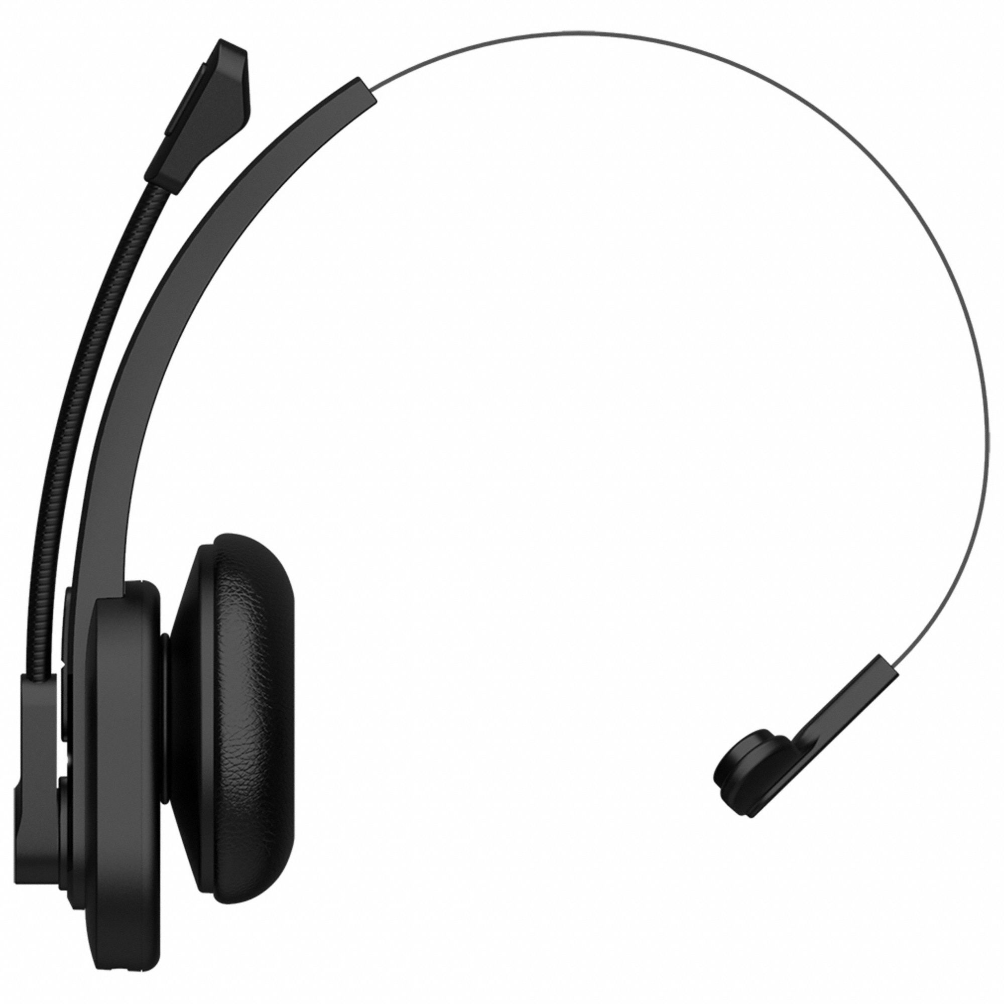 33 ft Range, 1,440 min Talk Time, Noise-Canceling Mono Bluetooth ...