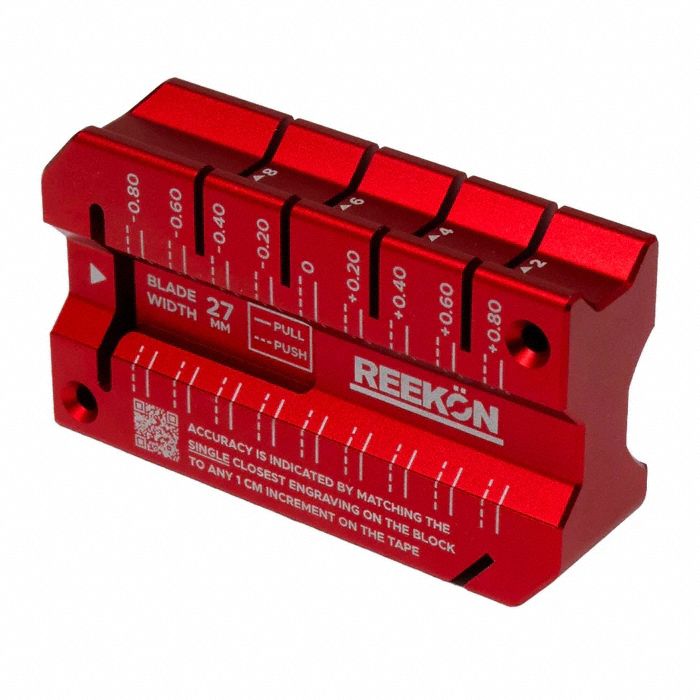 Tape Measure Accuracy Block: RKN-AC-002