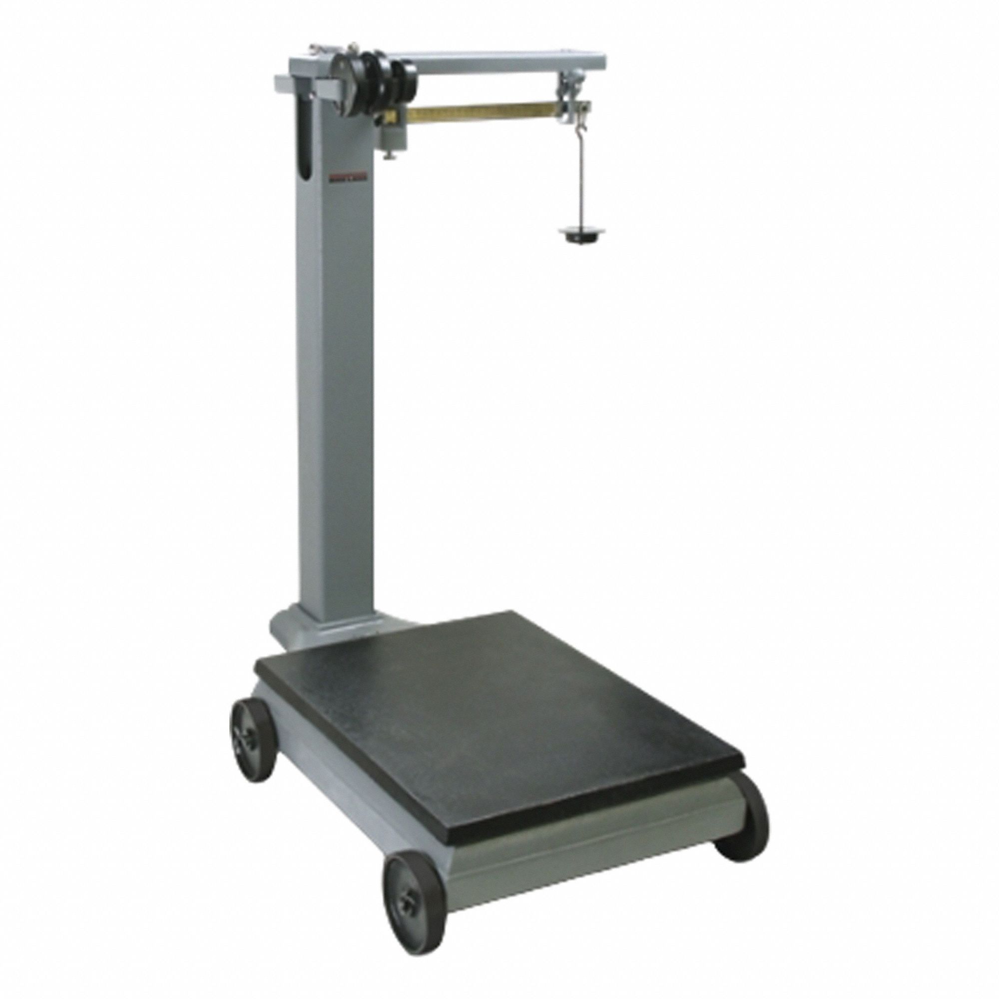Mechanical Beam Floor Scale,  Includes Hanger, Weights