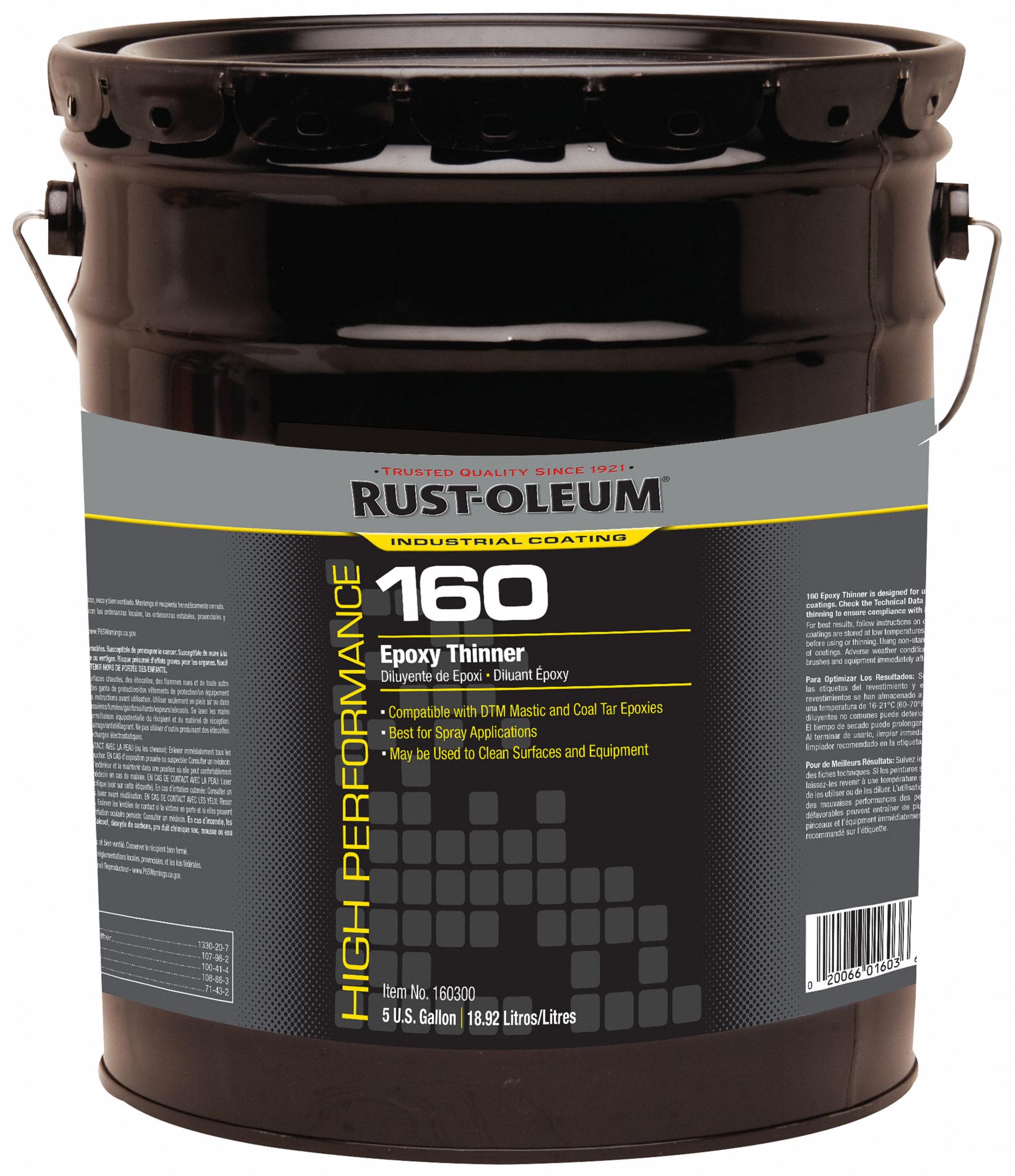 PAINT THINNER,5 GAL.,SOLVENT