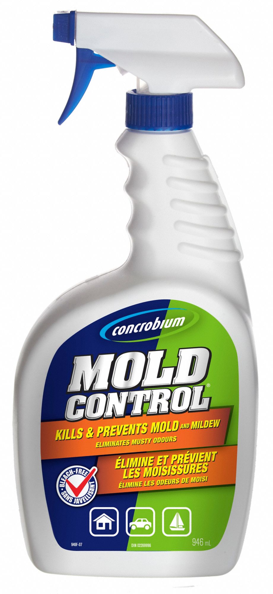 MILDEW AND MOLD REMOVER,UNSCENTED,CA12